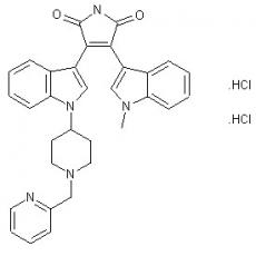 Enzastaurin hydrochloride, LY-317615.2HCl, 317615.2HCl