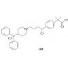 Fexofenadine hydrochloride, Terfenadine carboxylate hydrochloride, MDL-16455A, Allegra Flash, Altiva, Telfast, Allegra