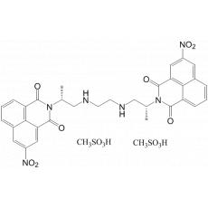 Bisnafide mesylate, Bisnafide mesilate, NSC-D640430, DMP-840