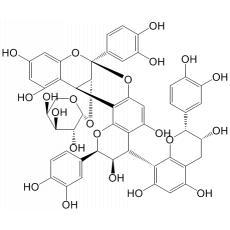 3T-O--L-Arabinopyranosylcinamtannin B1