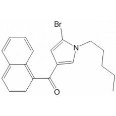 (5-bromo-1-pentyl-1H-pyrrol-3-yl)(naphthalen-1-yl)methanone