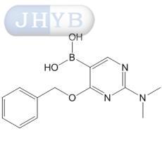 4-Benzyloxy-2-dimethylaminopyrimidine-5-boronic acid