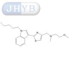 2-methoxy-N-methyl-N-((2-(1-pentyl-1H-indol-3-yl)thiazol-4-yl)methyl)ethanamine