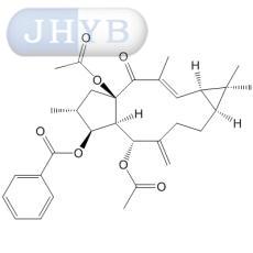 2R*3S*4R*9S*11S*15R*-515-Diacetoxy-3-benzoyloxy-14-oxolathyra-6(1712E-diene