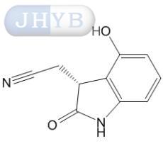 2-(4-Hydroxy-2-oxoindolin-3-yl)acetonitrile