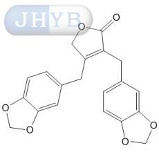 2,3-Di(3',4'-methylenedioxybenzyl)-2-buten-4-olide