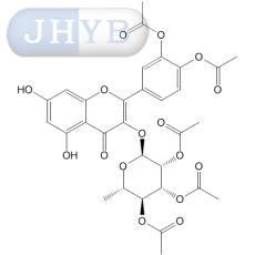 Quercitrin 3',4',2",3",4"-pentaacetate