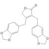 2,3-Di(3',4'-methylenedioxybenzyl)-2-buten-4-olide