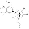 5-Allyl-3-methoxy-6-methyl-7-(3,4,5-trimethoxyphenyl)bicyclo[3.2.1]oct-3-ene-2,8