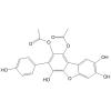 1,2-Diacetoxy-4,7,8-trihydroxy-3-(4-hydroxyphenyl)dibenzofuran