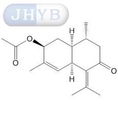 3-Acetoxy-4,7(11)-cadinadien-8-one