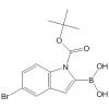 N-Boc-5-bromoindole-2-boronic acid