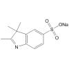 2,3,3-Trimethyl-3H-indole-5-sulfonic acid sodium salt