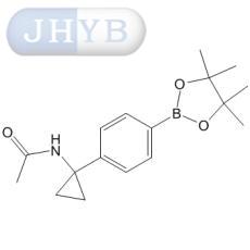 N-(1-(4-(4,4,5,5-Tetramethyl-1,3,2-dioxaborolan-2-yl)phenyl)cyclopropyl)acetamide