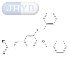 3-[3,4-bis(phenylmethoxy)phenyl]prop-2-enoic acid