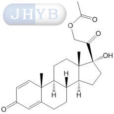 Pregna-1,4-diene-3,20-dione,17,21-dihydroxy-, 21-acetate