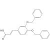 3-[3,4-bis(phenylmethoxy)phenyl]prop-2-enoic acid