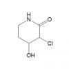 3-Chloro-4-hydroxypiperidin-2-one